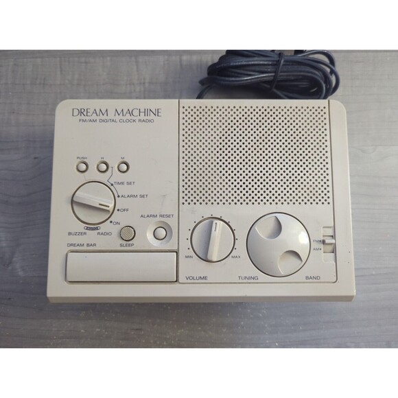 Sony Dream Machine Alarm Clock Radio AM/FM Digital ICF-C2W - Picture 2 of 8